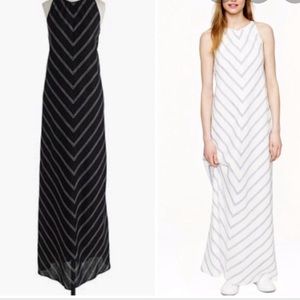 J Crew Linen Maxi Dress